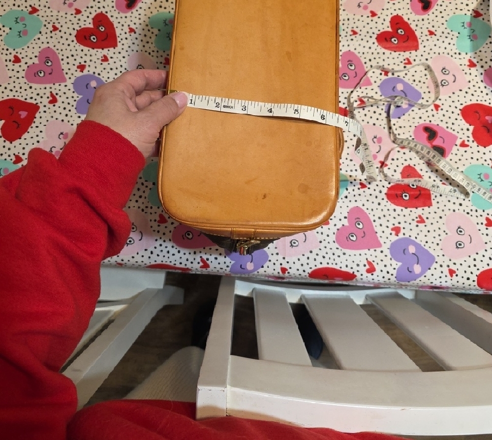 Louis Vuitton Monogram Satchel with Tan Accents - Picture 5 of 5